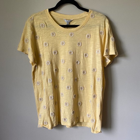 lucky brand daisy tee